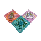 China 100% cotton high quality printed square towel manufacturer