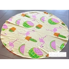 China 250gsm Superior Quality,Eco-friendly Custom Printed Round Beach Towel fabricante