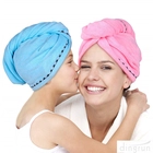 Cina Involucro in microfibra per capelli, avvolgere la testa in turbante con bottoni produttore
