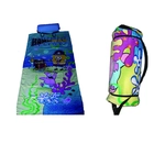 China New style 100%cotton reactive beach towel with pillow manufacturer