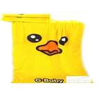 China Espessado, pato macio cartoon amarelo Custom toalha de praia impressa 70 * 140cm fabricante