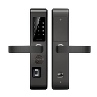 China WiFi Fechadura da porta inteligente inteligente Vida segura e inteligente sem chave Luxuosa impressão digital em aço inoxidável Bluetooth Smart Lock fabricante