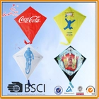 China Custom made diamond kite with your logo for promotion manufacturer