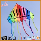 China Weifang kaixuan high quality easy fly large rainbow delta kite for sale manufacturer