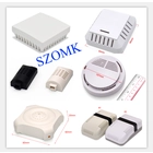 China SZOMK Diferentes tipos de caixas de sensores eletrônicos de design eletrônico personalizadas para caixas de detectores de umidade / temperatura / fumaça fabricante