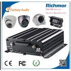 الصين AHD vehicle dvr wth 4channels 720P resolution input GPS tracking with fuel sensor for truck surveillance الصانع