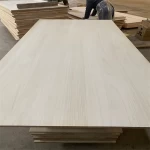 China Hot Sale Customized Size Madera De Paulownia Precio Paulownia Wood Panel manufacturer
