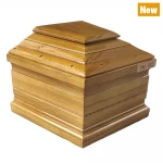 Chine Mini petite boîte de cercueil en bois inachevé personnalisée fabricant