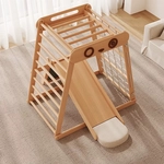 Trung Quốc Bộ leo núi hình tam giác bằng gỗ Đồ chơi leo núi cho trẻ mới biết đi bằng gỗ có thể gập lại có tay cầm nhà chế tạo