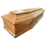 China wooden cinerary urn casket manufacturer