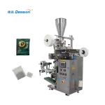 Çin Yeşil Çay Poşeti Çiçek ve Meyve Çayı için Küçük Otomatik İç ve Dış Çay Poşeti Paketleme Makinesi üretici firma