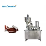 China Ketchup filling expert | Fully automatic rotary canning system - 0 drip ±1% accuracy manufacturer