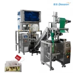 Trung Quốc Định nghĩa về cao cấp: Máy đóng gói túi hình tam giác dọc với túi bên trong và bên ngoài tích hợp nhà chế tạo