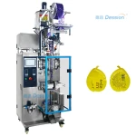 Китай Небольшая вертикальная упаковочная машина для пасты, грушевая паста, завод в Китае производителя