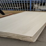 China China paulownia edge glued panels for coffins making with bleached color factory manufacturer