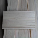 porcelana Natural Color Paulownia Panel for Drawer Sides fabricante