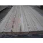 Chine paulownia edge glued board for wall panel with groove fabricant