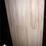 China paulownia joint board with natural color manufacturer