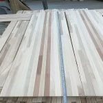 Cina poplar beech wood core snowboard solid wood finger joint board wood cores produttore