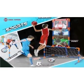 China 5 In 1 Sport Game Toy Set Football Basketball Set Interactive Training Game Toys for Indoor Outdoor Sports Ball Game manufacturer