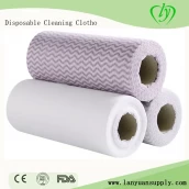 China Manufacturer Household Daily Nonwoven Disposable Cleaning Cloth Kitchen Dry Wipes manufacturer