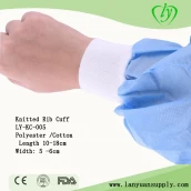 China Supplier Rib Cuff for Isolation Gown manufacturer