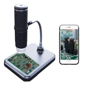 China 1000x Vergrößerung HD 2MP 1080P Auflösung tragbare einstellbare drahtlose WIFI digitale Handmikroskopkamera Hersteller
