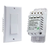 China Smart Light Switch, Wi-Fi-Lichtschalter, Wandschalter, ewelink APP-Fernbedienung, Kompatibel mit Alexa, Google Assistant und IFTTT, einpolig, Zeitplan, Fernbedienung (1 PACK) Hersteller