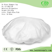 China Factory Disposable No Rinse Shampoo Cap manufacturer
