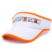 embroidery plain sports sun visor caps custom