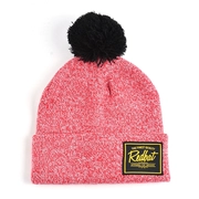 plain logo winter caps custom knit pom beanies