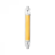 China R7S 118MM LED Glass Tube Lamp 10W Dim No Flicker manufacturer