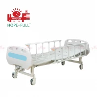 China LuckyMed Sa336a Two function manual hospital bed manufacturer