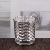 porcelana 3 pulgadas de plata vela votiva titulares a granel pequeña vela elegante proveedores fabricante