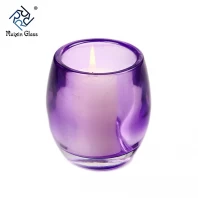 중국 최고의 캔들 홀더 공급 업체 라이트 블루 세라믹 촛대 도매 제조업체