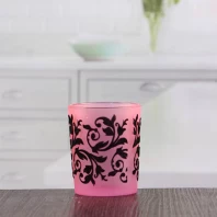 China Cheap glass votives candle holders small candlestick holders wholesale manufacturer