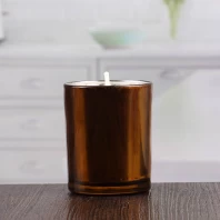 porcelana Pequeño vela votiva pequeña candelabro de vidrio a granel mayorista fabricante