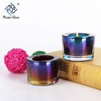 China Factory direct wholesale electroplate glass candle holder wholesale manufacturer