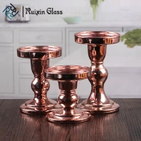China Glass wax holder replacement glass candle holder supplier manufacturer