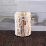porcelana Venta al por mayor de vela de cristal del mosaico de la alta calidad fabricante