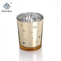 China Suporte de vela votiva de vidro de Mercury Tealight para a festa de casamento da decoração Home fabricante