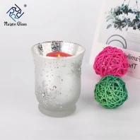 Çin Toptan temizle açık mum fenerler parti için buzlu kasırga mumluklar üretici firma
