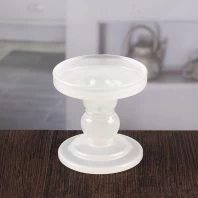 porcelana Sostenedor de vela blanca al por mayor del pilar fijado de 3 fabricante