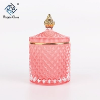 Chine En gros bougeoir en céramique chandelier élégant avec couvercle fabricant
