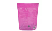 Free sample Customization Size Support Printing With Zipper Standing Plastic Bag For Snacks