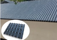 How to color ASA synthetic resin roof?