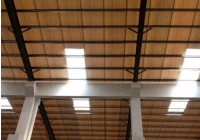 Telhas trapezoidais UPVC/PVC resistentes às intempéries e anticorrosivas para maior longevidade