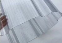 As telhas onduladas transparentes de FRP / PVC ZXC são populares no sudeste da Ásia e nos mercados do Oriente Médio