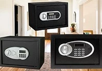 China digital keypad lock lcd diaplay home steel office safe box how to protect your property safety?