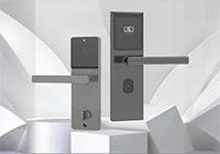 The characteristics of China keyless aluminum alloy RFID card mortise handle door locks